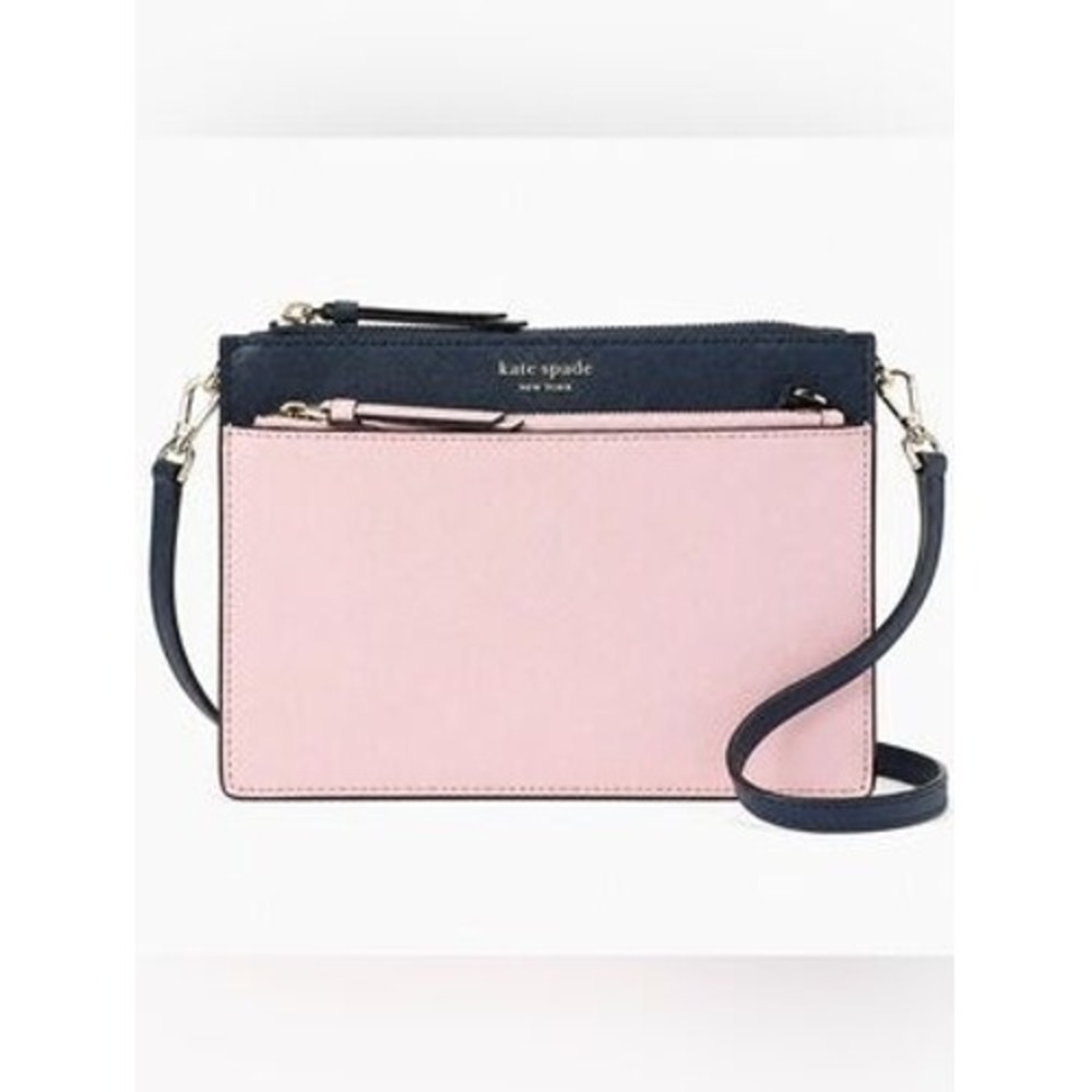 Kate Spade Crossbody Women OS Pink Cameron Street Clarise Saffiano Bag